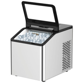 Zen Living 3.8L Icemaker Stainless Steel - 30Kg/Day