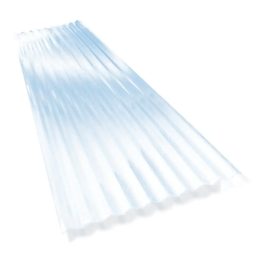 TDX Corrugate Polycarbonate 860 x 1800mm Roofing - Clear