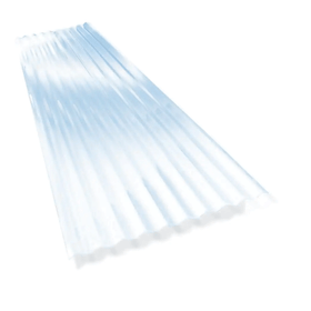 TDX Corrugate Polycarbonate 860 x 3000mm Roofing - Clear