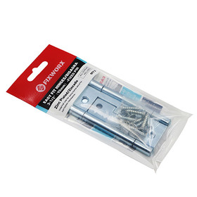Fixworx Butt Hinge Easy Fit Zinc Plated 90mm - Pack of 2 Fixworx Butt Hinge Easy Fit Zinc Plated 90mm - Pack of 2