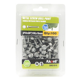 Akord Roofing Screws 16mm C4 - Pack of 100