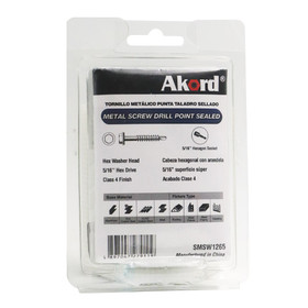 Akord Roofing Screws 65mm C4 - Pack of 20