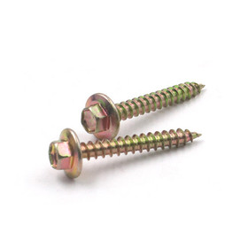 Akord HEX Screw 40mm HEX Zinc Chromate (Gold Passivated) - Pack of 50 Akord HEX Screw 40mm HEX Zinc Chromate (Gold Passivated) - Pack of 50