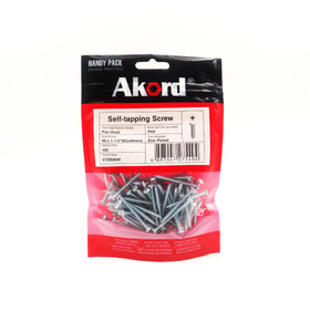 Akord Metal Screw 40mm - Pack of 100