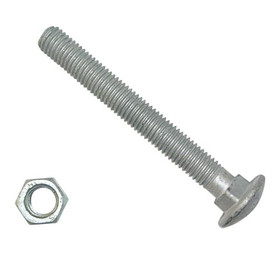 Akord Coach Bolt & Nut Cup Head Hot Dip Galvanised M12x100mm 