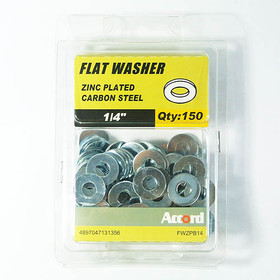 Akord Flat Washer Zinc Plated 6mm - Pack of 150