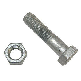 Akord Hex Bolt & Nut Hot Dip Galvanised M12x50mm 