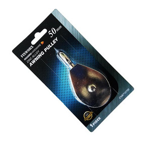 Fixworx Pulley Awning Single Nickel Plated 50mm