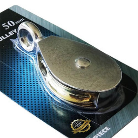 Fixworx Pulley Awning Single Nickel Plated 50mm