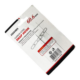Fixworx Snap Hook Zinc Plated 60x6mm