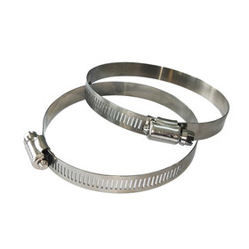 Akord Hose Clamp Stainless Steel 130-152mm - Pack of 2