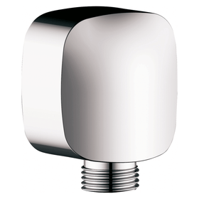 Storm Curved Shower Wall Elbow Chrome