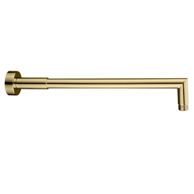 Klässich Wall Shower Arm Brushed Brass - 500mm