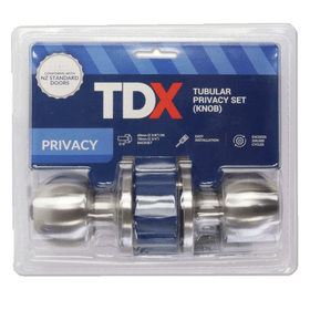 TDX Privacy Knob Door set - Stainless Steel