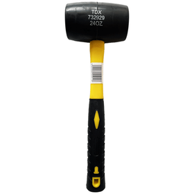 TDX Rubber Mallet with PVC Handle - 24oz