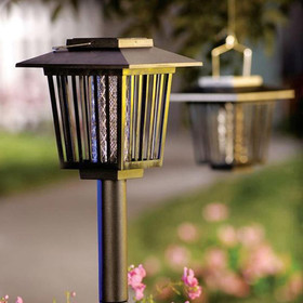 Solar Mosquito Killer Or Garden Light - 1pc