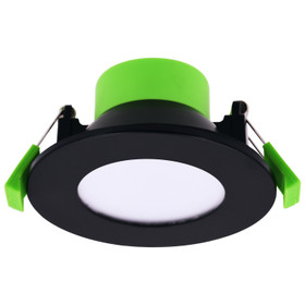 Healthy LED Downlight Black 8W 110mm Dimmable - 4 Pack