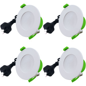 LED Downlight 8W Dimmable - 110mm (Cutout Ø90mm) Pack of 4