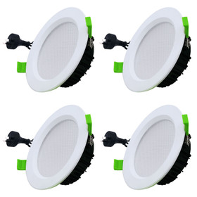 LED Downlight 12W Dimmable - 144mm (Cutout Ø115mm) Pack of 4