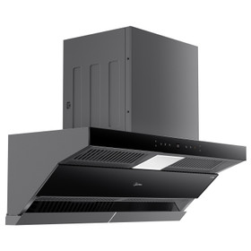 Midea Angled Rangehood with Steam Wash & Smoke Sensor - 90cm