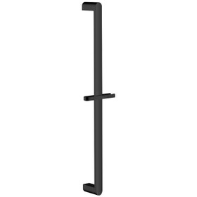 Klässich Shower Rail Matte Black - 700mm