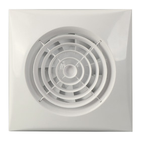 TDX Bathroom Extractor Fan with Motion Sensor - White