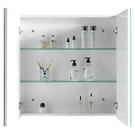 Soho Mirror Cabinet 800mm - White Glossy