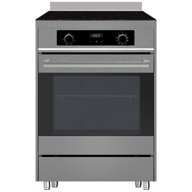 Freestanding Oven with Induction Cooktop Stainless Steel - 60cm