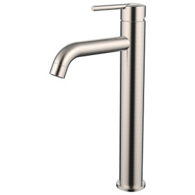 Klässich Linear II Tall Basin Mixer Brushed Nickel - All Pressure