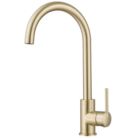 Klässich Linear II Sink Mixer - Brushed Brass