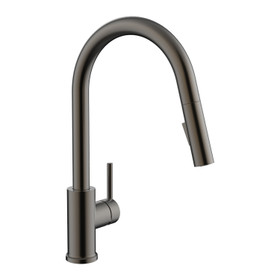 Klässich Linear II Pull-Out Sink Mixer - Brushed Gunmetal