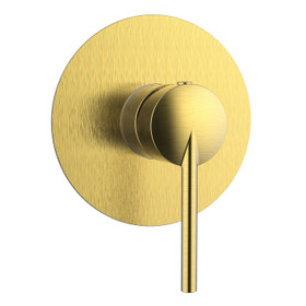 Klässich Linear II Shower Mixer - Brushed Brass