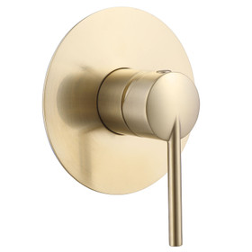Klässich Linear II Shower Mixer - Brushed Brass