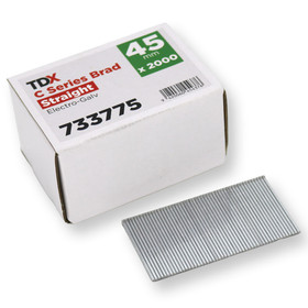 Gun Brads 45mm C Series Straight- 2000 Pack