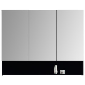 Fremont Mirror Cabinet 1000mm - Matte Black 