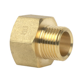 Brass M/F Socket - 15mm x 20mm