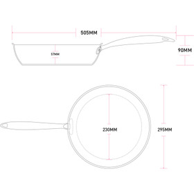 Titan Non-Stick SS Frypan - 28cm Titan Non-Stick SS Frypan - 28cm