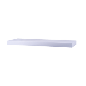 900mm Floating Shelf - White Gloss