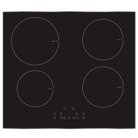60cm Induction Cooktop Framed with Boost and Timer Function