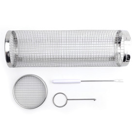 BBQ Large Rolling Grill Basket