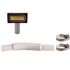 Sink Overflow Kit Only - Brushed Brass