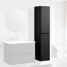 Avalon Luxury 1200mm Black Bathroom Combo