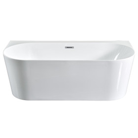 Pescara Freestanding Bathtub 1700mm - White Pescara Freestanding Bathtub 1700mm - White