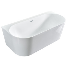 Pescara Freestanding Bathtub 1700mm - White Pescara Freestanding Bathtub 1700mm - White