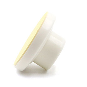 Wall Door Stop Adhesive White 55mm - Pack of 2 Wall Door Stop Adhesive White 55mm - Pack of 2