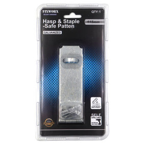 Hasp and Staple Galvanised - 115mm