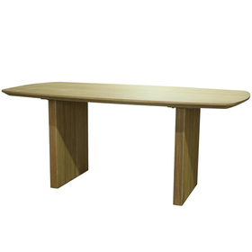 Zen Salzburg Dining Table 1800 x 1000mm - White Oak