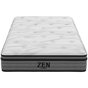 Classic King Single Bed Frame with Medium Plush Mattress - Trade Depot