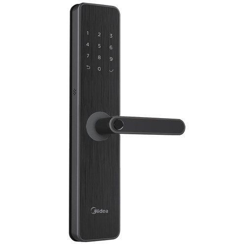 Digital Door Lever Lock - Black