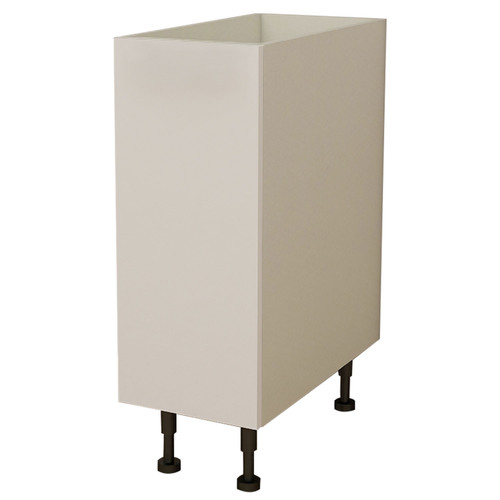 Kitchen Base Cabinet 1 Door 400mm Flat Pack - Gloss White